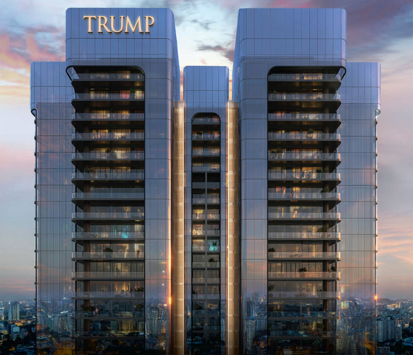 Trump in Noida Sector 94