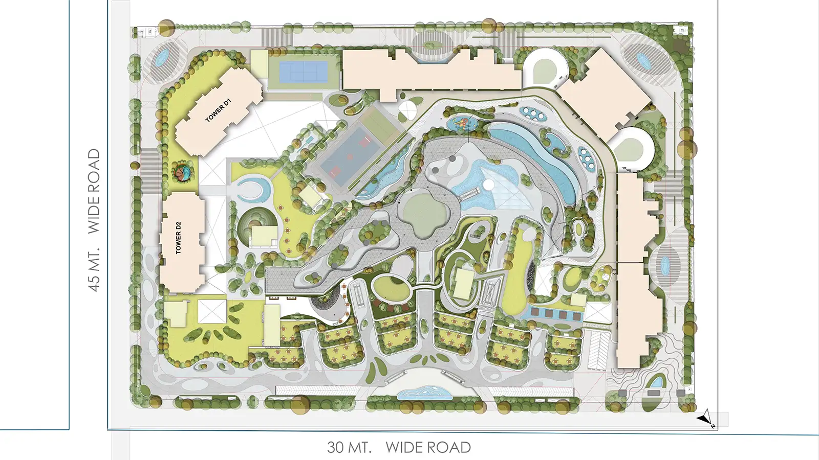 Trump Towers Noida Master Plan